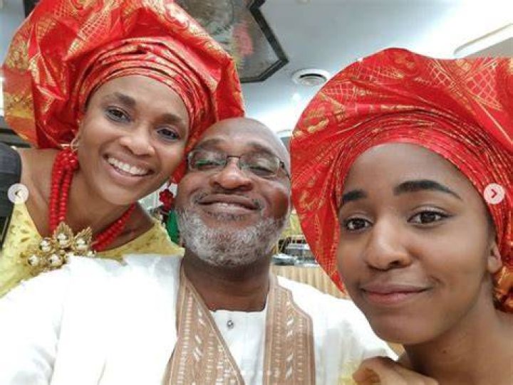 Ayo Edebiri with her father